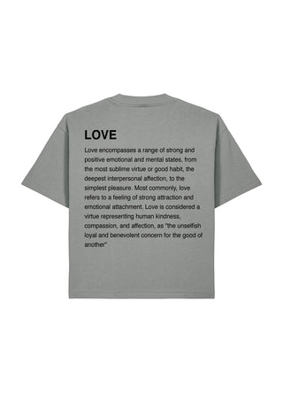 T-shirt Boxy "Love Definition"