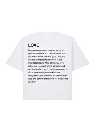 T-shirt Boxy "Love Definition"