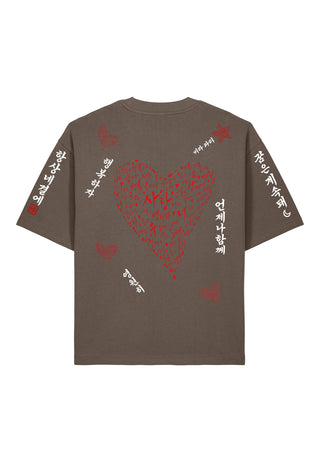 T-shirt Boxy "Saranghae"