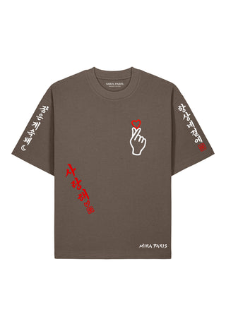 T-shirt Boxy "Saranghae"