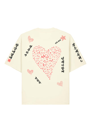 T-shirt Boxy "Saranghae"