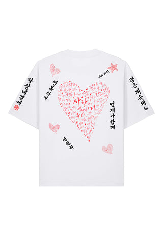 T-shirt Boxy "Saranghae"