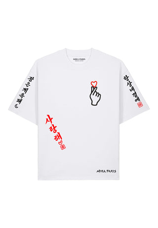 T-shirt Boxy "Saranghae"