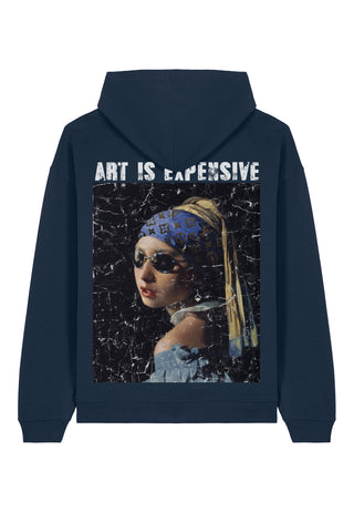 Hoodie Oversize "Expensive Jeune Fille"