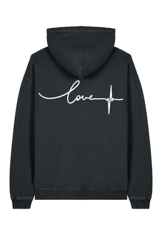 Hoodie Oversize Brodé "Frequency"
