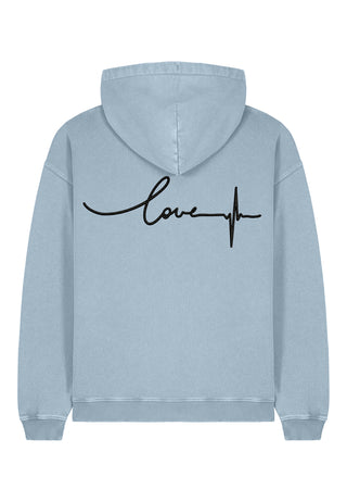 Hoodie Oversize Brodé "Frequency"