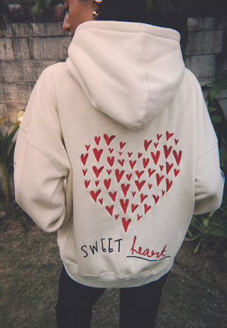 Hoodie Oversize Brodé "Tattoo Sweet"