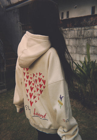Hoodie Oversize Brodé "Tattoo Sweet"