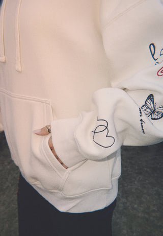 Hoodie Oversize Brodé "Tattoo Sweet"