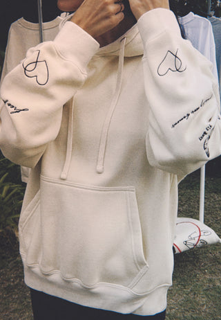 Hoodie Oversize Brodé "Tattoo Sweet"