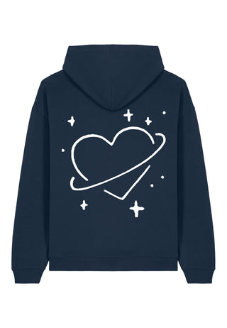 Hoodie Oversize Brodé "Saturn"