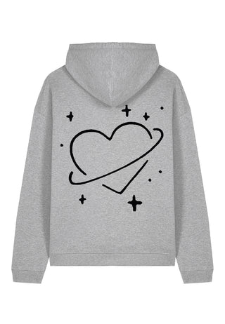 Hoodie Oversize Brodé "Saturn"