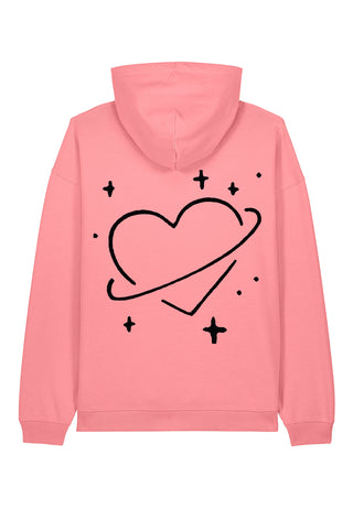 Hoodie Oversize Brodé "Saturn"
