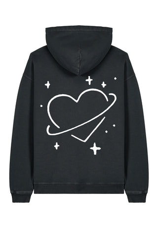 Hoodie Oversize Brodé "Saturn"
