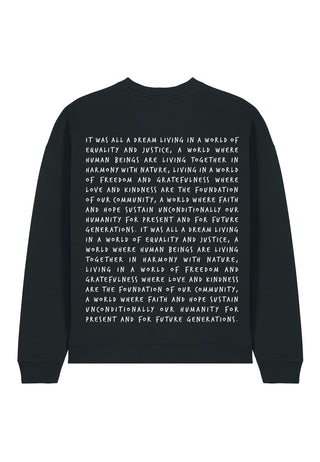 Sweatshirt Oversize "It Was All a Dream"