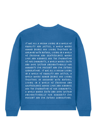 Sweatshirt Oversize "It Was All a Dream"