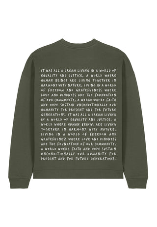 Sweatshirt Oversize "It Was All a Dream"
