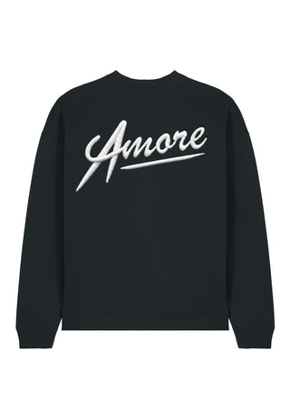 Sweatshirt Oversize Brodé "Amore"