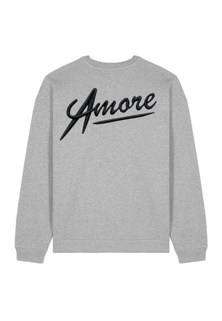 Sweatshirt Oversize Brodé "Amore"