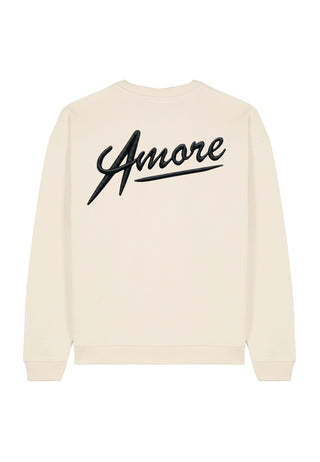 Sweatshirt Oversize Brodé "Amore"