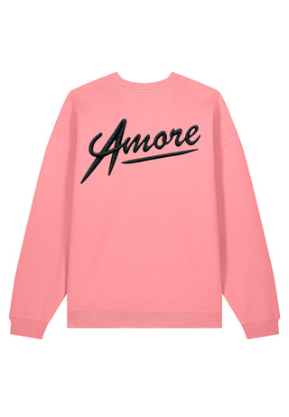 Sweatshirt Oversize Brodé "Amore"