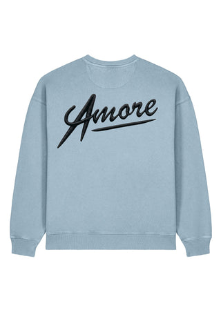 Sweatshirt Oversize Brodé "Amore"
