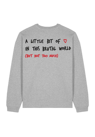 Sweatshirt Oversize Brodé "Brutal"