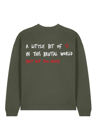 Sweatshirt Oversize Brodé "Brutal"