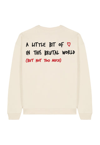 Sweatshirt Oversize Brodé "Brutal"