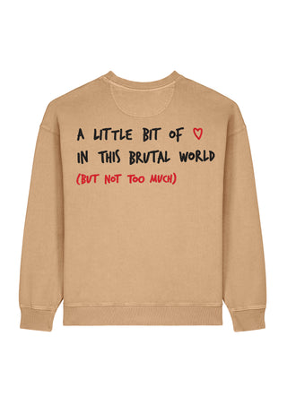 Sweatshirt Oversize Brodé "Brutal"