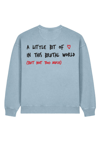 Sweatshirt Oversize Brodé "Brutal"