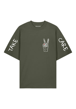 T-shirt Oversize "Take Care"
