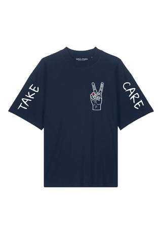 T-shirt Oversize "Take Care"