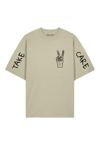 T-shirt Oversize "Take Care"
