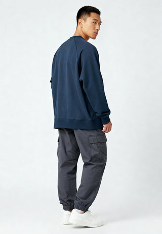 Sweatshirt Raglan Brodé "Love"