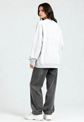 Sweatshirt Raglan Brodé "Love"