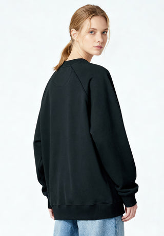 Sweatshirt Raglan Brodé "Love"