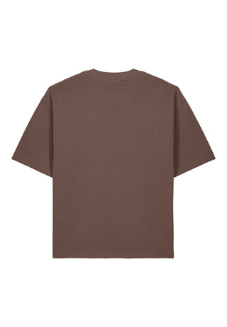 T-shirt Boxy Brodé "Life is Short"