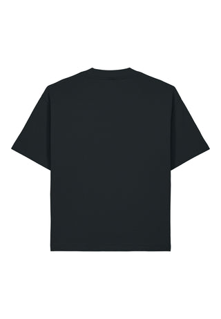 T-shirt Boxy Brodé "Life is Short"