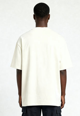 T-shirt Boxy Brodé "Life is Short"