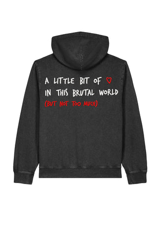 Hoodie Vintage Brodé "Brutal"