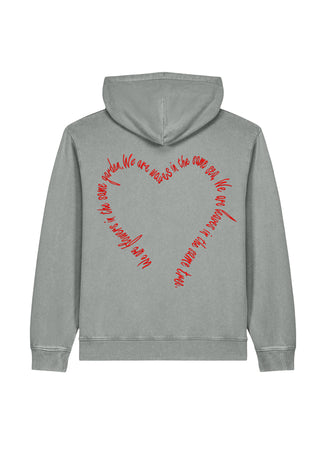 Hoodie Vintage Brodé "Flowers"