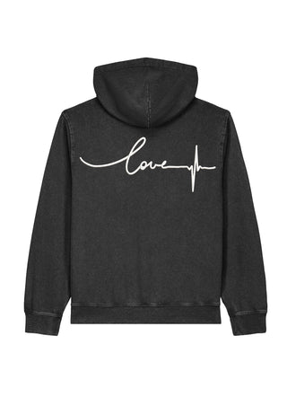 Hoodie Vintage Brodé "Frequency"