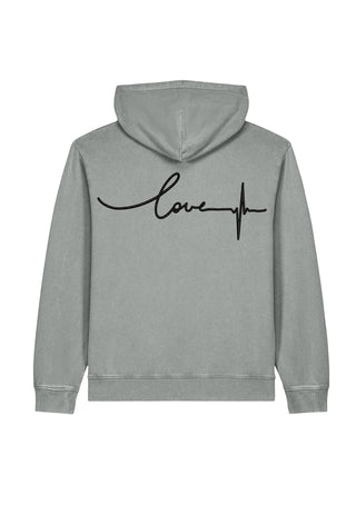 Hoodie Vintage Brodé "Frequency"