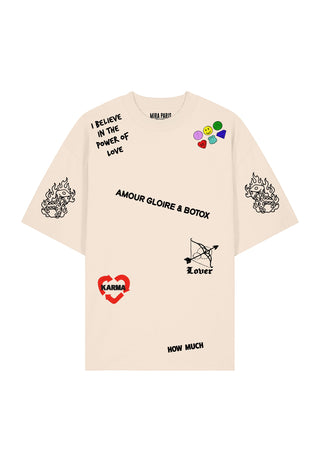 T-shirt Oversize "Tattoo Crush"