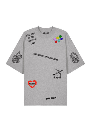 T-shirt Oversize "Tattoo Crush"