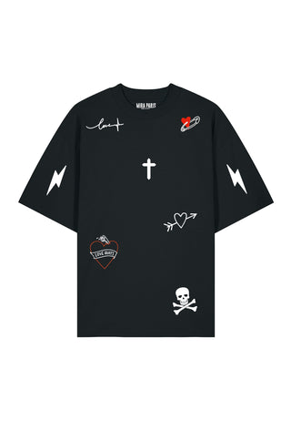 T-shirt Oversize "Tattoo Mi Amor"