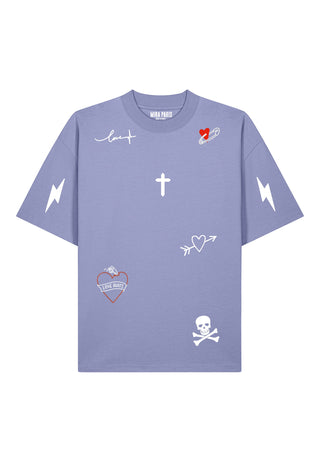 T-shirt Oversize "Tattoo Mi Amor"