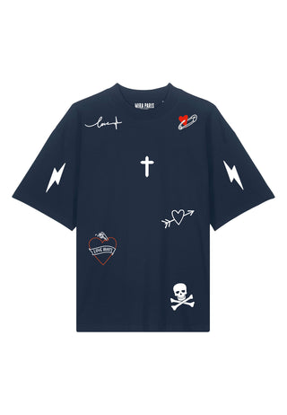 T-shirt Oversize "Tattoo Mi Amor"