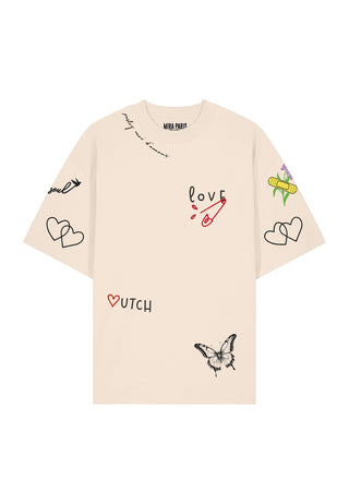T-shirt Oversize "Tattoo Sweet"
